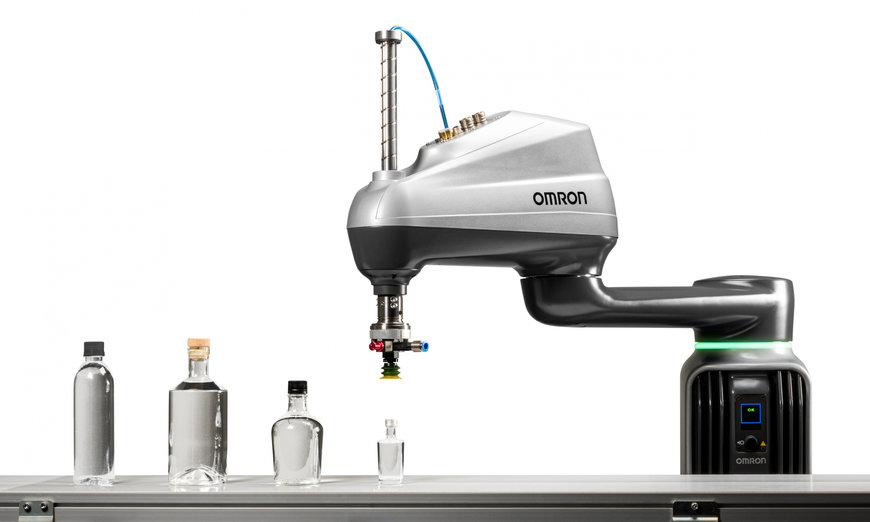 OMRON AGGIUNGE NUOVI MODELLI PER USO ALIMENTARE ALLA SUA LINEA DI PRODOTTI SCARA I4H